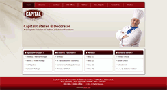 Desktop Screenshot of capitalcaterer.com